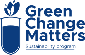 logo green change blu
